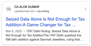 ITAT Delhi Ruling